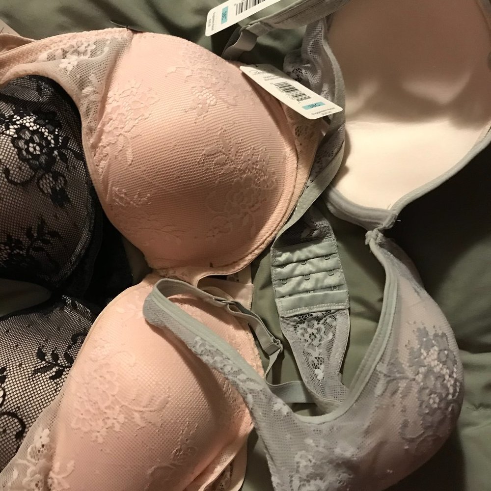 3 new with tags 38C Bras